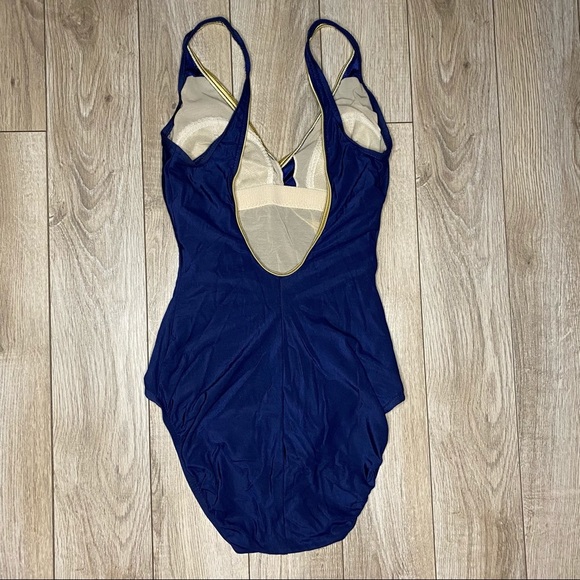 Vintage Blue Swimsuit - Picture 3 of 6